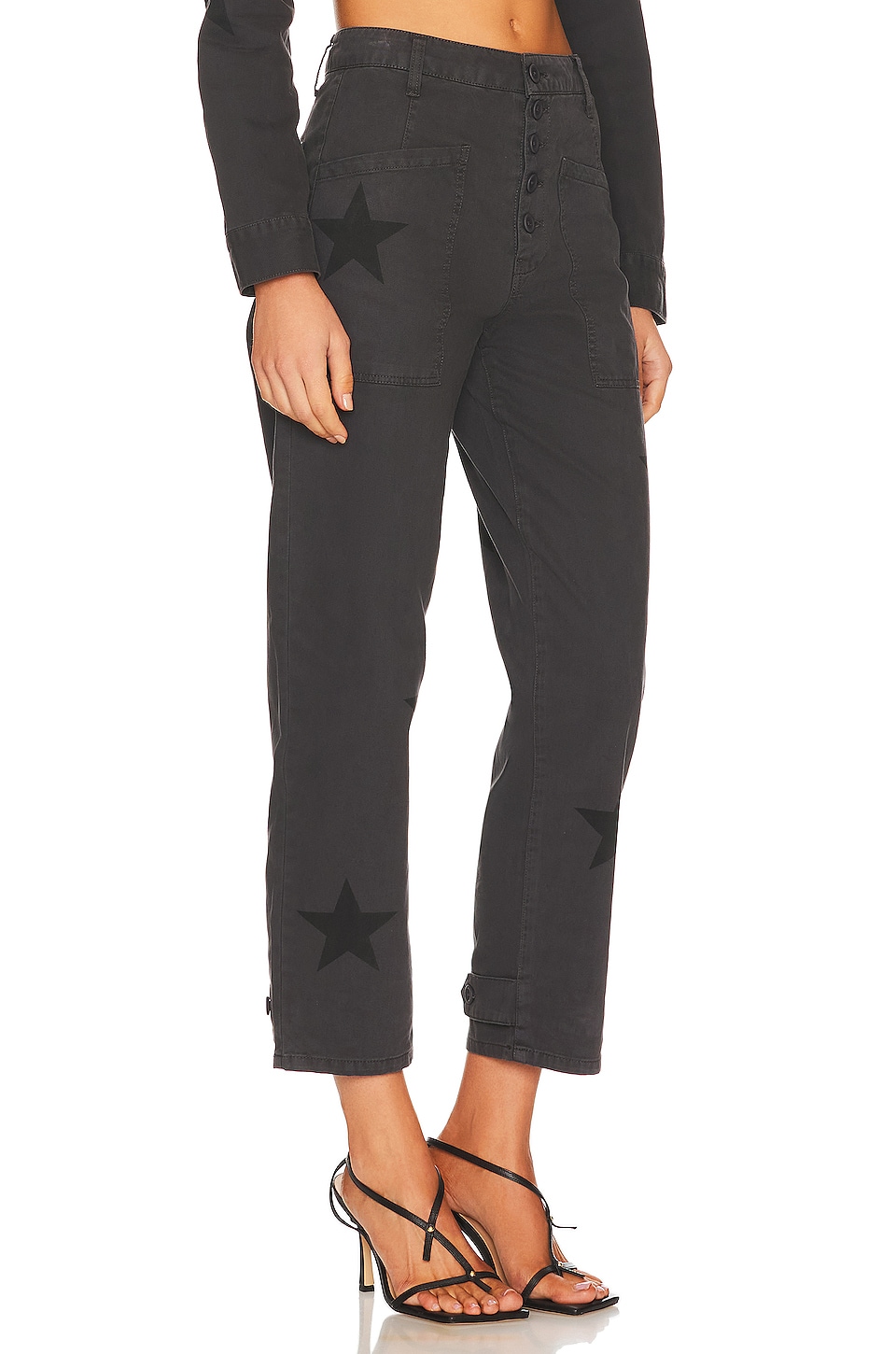 PISTOLA Tammy High Rise Trouser in Midnight Honor