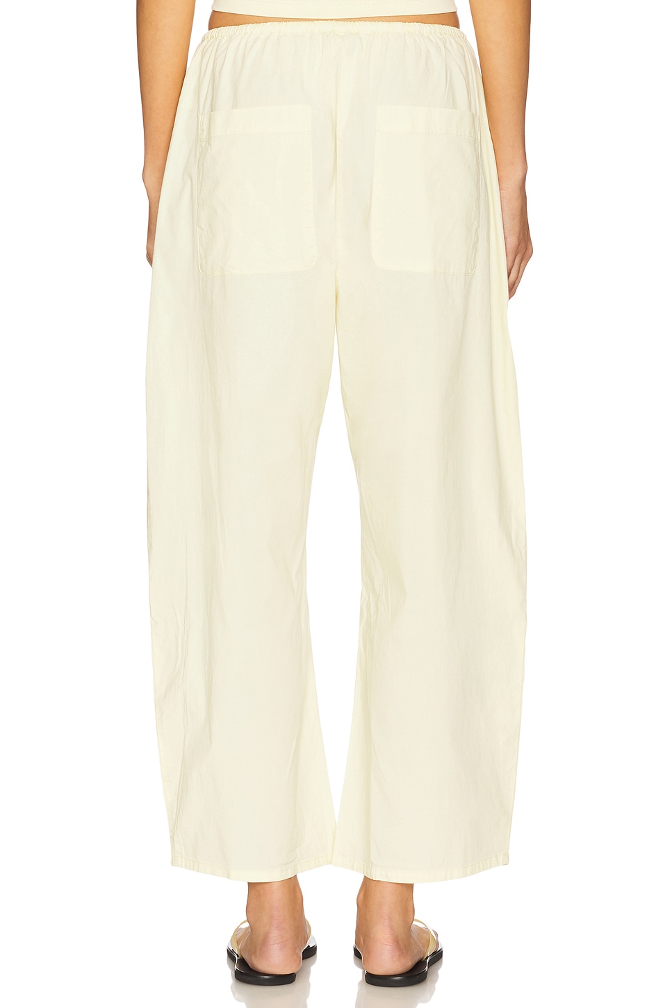 PISTOLA Theo Drawstring Poplin Pant