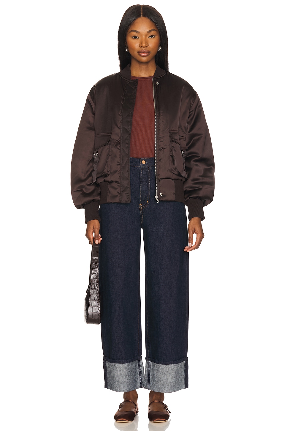 PISTOLA Bailey Tee in Terra REVOLVE