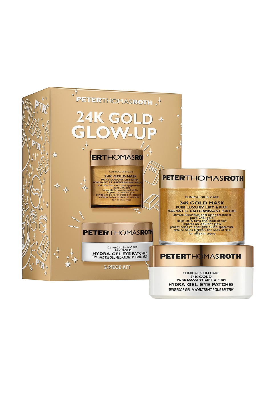 24k Gold Glow-up 2-piece Kit