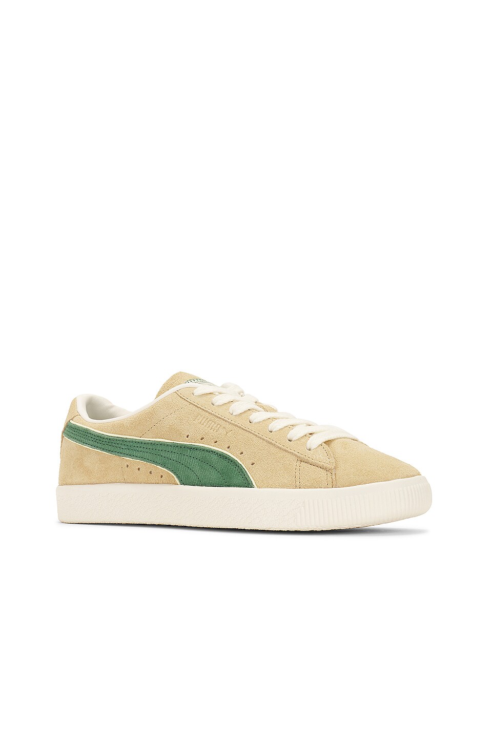 Puma Select x Players Lounge Suede VTG PL in Light Sand, Deep Forest & Pristine