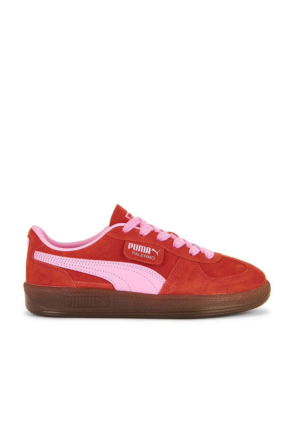 Puma Select Palermo Sneaker in Fierce Red Poison Pink REVOLVE