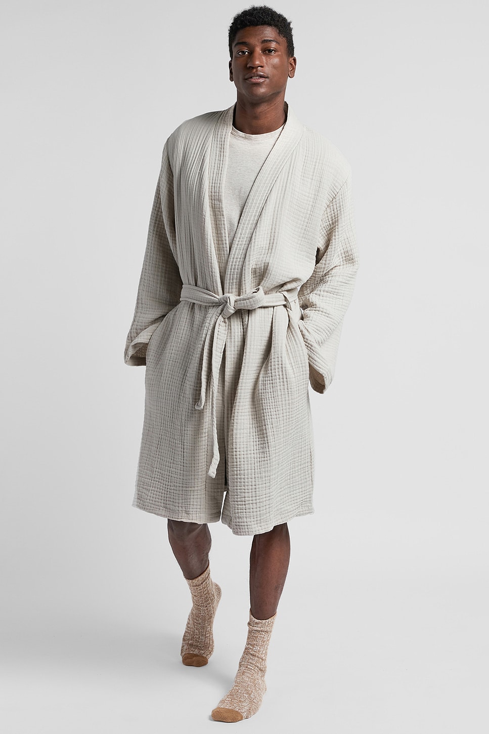 Earthbound Robe Parachute Cloud Cotton Robe in Bone | REVOLVE