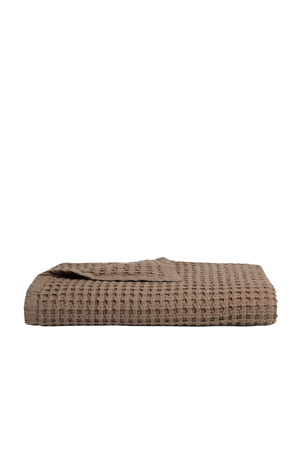 Parachute Waffle Cotton Throw in Mink | REVOLVE