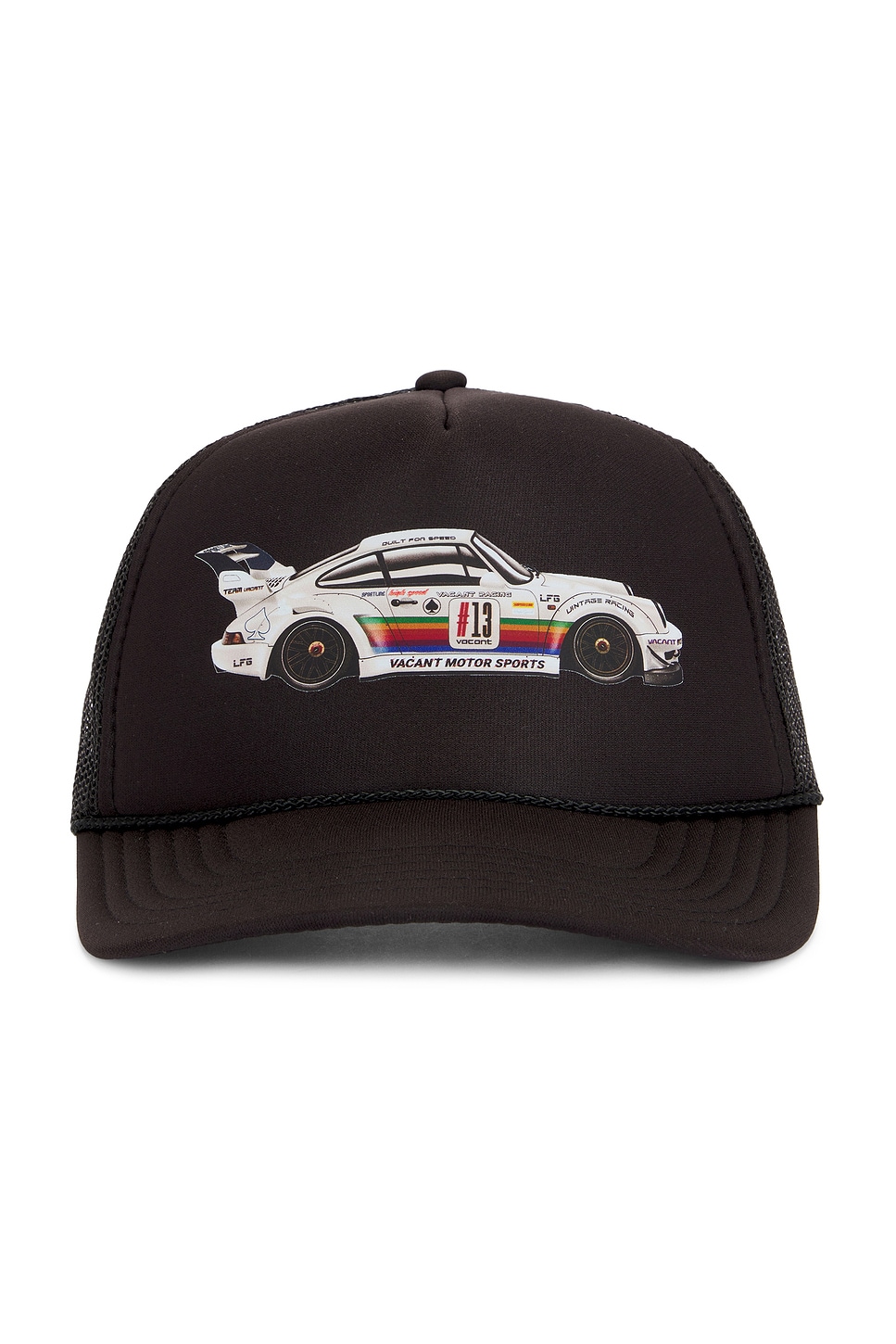 Retro Racing Hat Pretty Vacant Vintage Race Hat in Black | REVOLVE