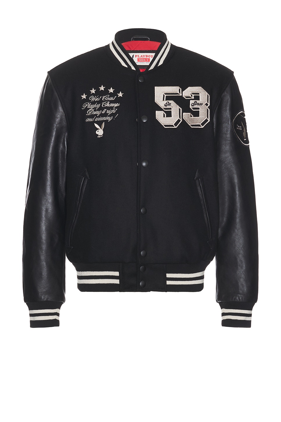 Playboy - 53 Premium Varsity Jacket | Plush