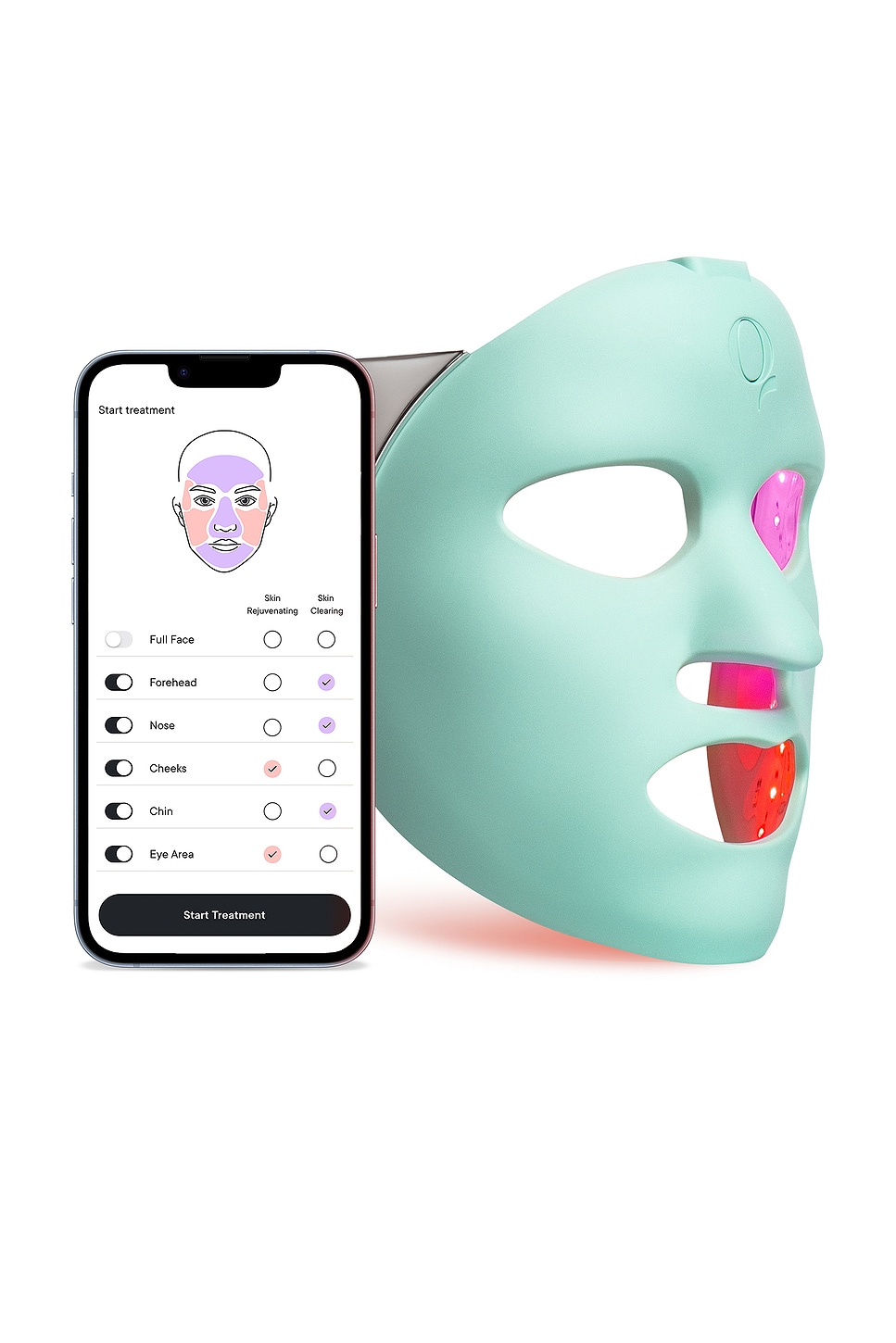 Qure Skincare Q-Rejuvalight Pro Facewear LED Mask | REVOLVE
