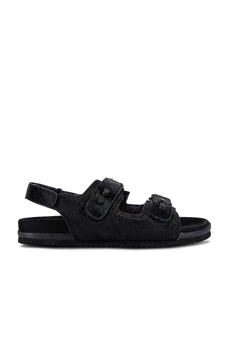 R0AM Velcro Sandal Black