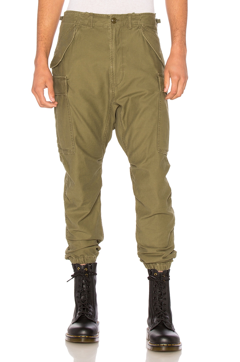 R13 Surplus Military Cargo Pants in Olive REVOLVE