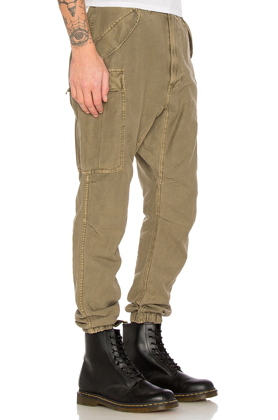 R13 Surplus Military Cargo Pants In Green. in Olive | ModeSens