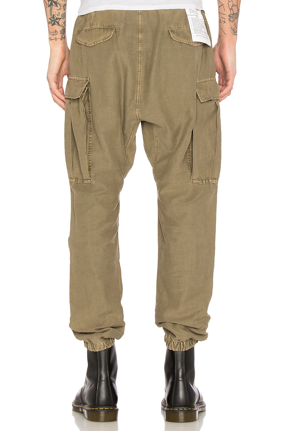 R13 Surplus Military Cargo Pants In Green. in Olive | ModeSens