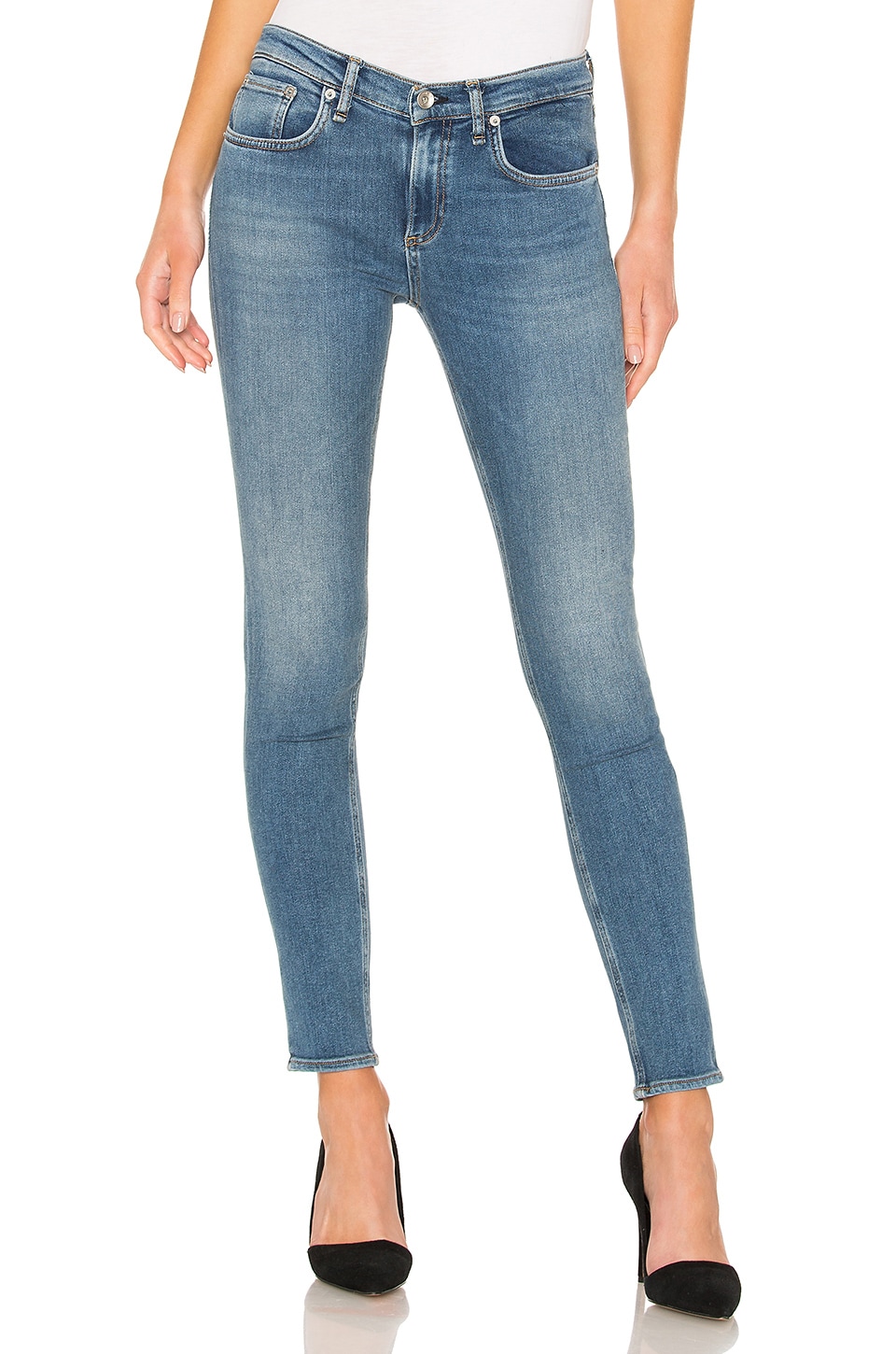 rag and bone low rise skinny jeans