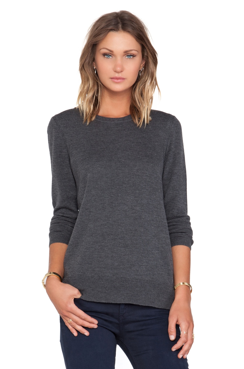 Rag & Bone Natalie Sweater in Charcoal | REVOLVE