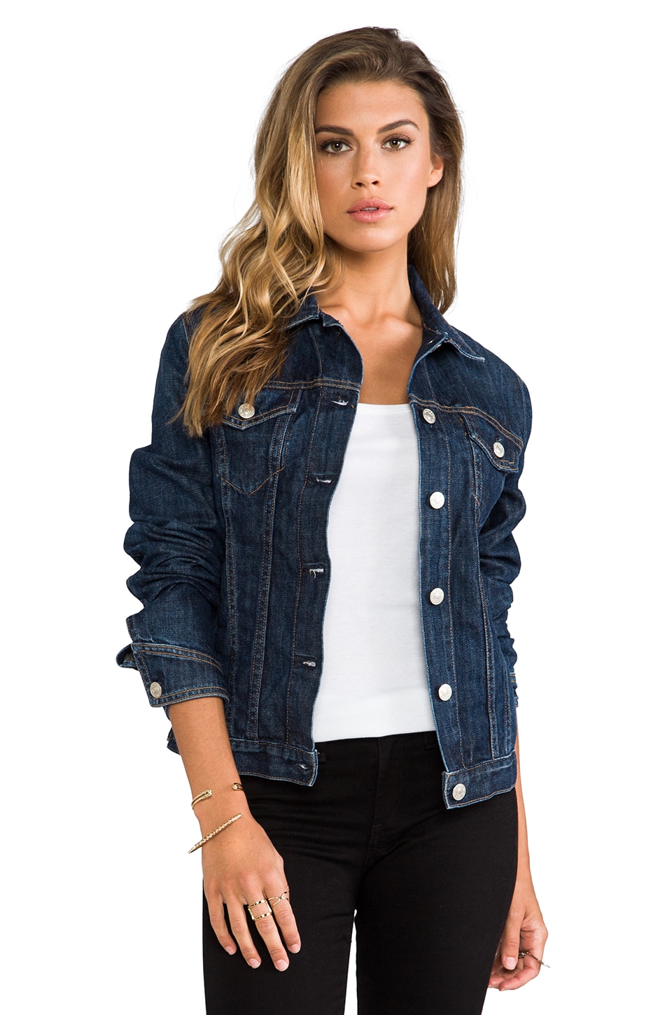 Jean Jacket in Medium Indigo | REVOLVE