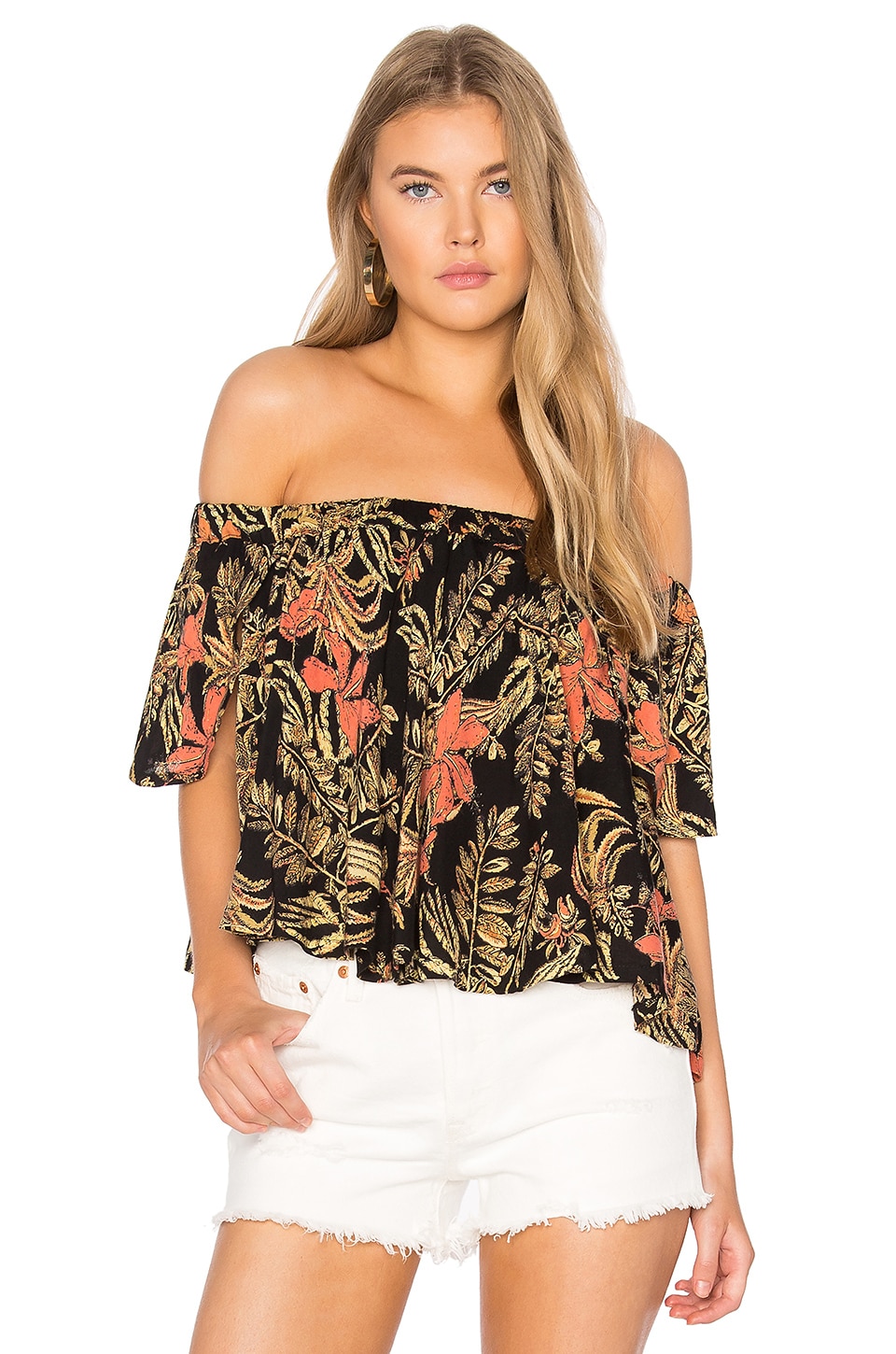 Raga Island Fever Crop Top in Black | REVOLVE