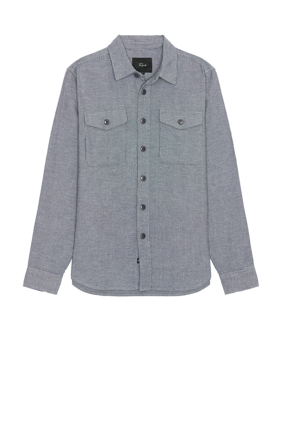 Rails　シャツ AMALFI SHIRT - BLUE WHITE SEERSUCKER – Rails