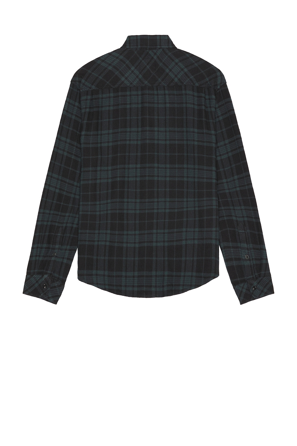 Rails Lennox Brushed Cotton Blend in Emerald Shadow