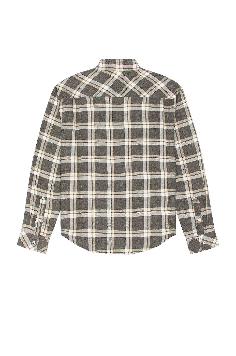 Rails Lennox Shirt in Charcoal Ghurka Melange