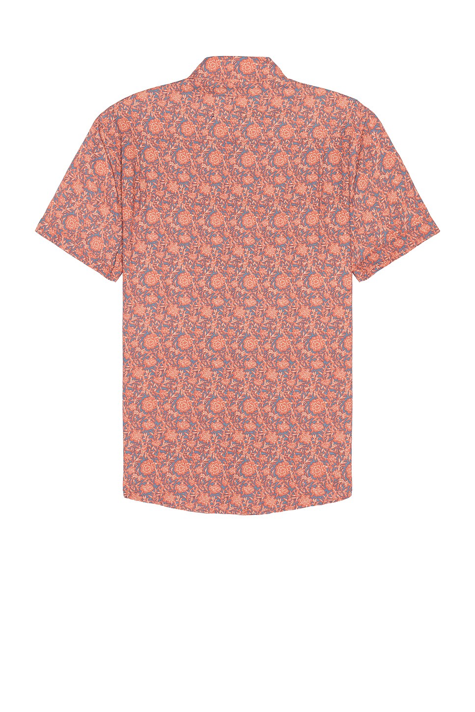 Rails Carson Shirt in Coastal Wood Block Royal Blaze