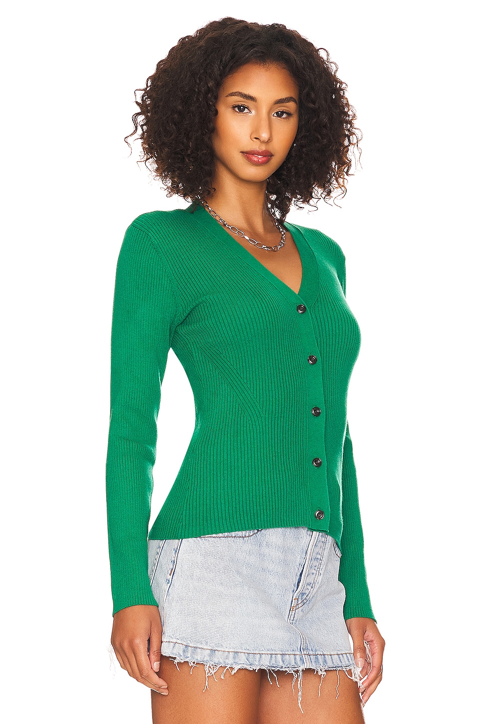 Rails Beau Cardigan in Kelly Green