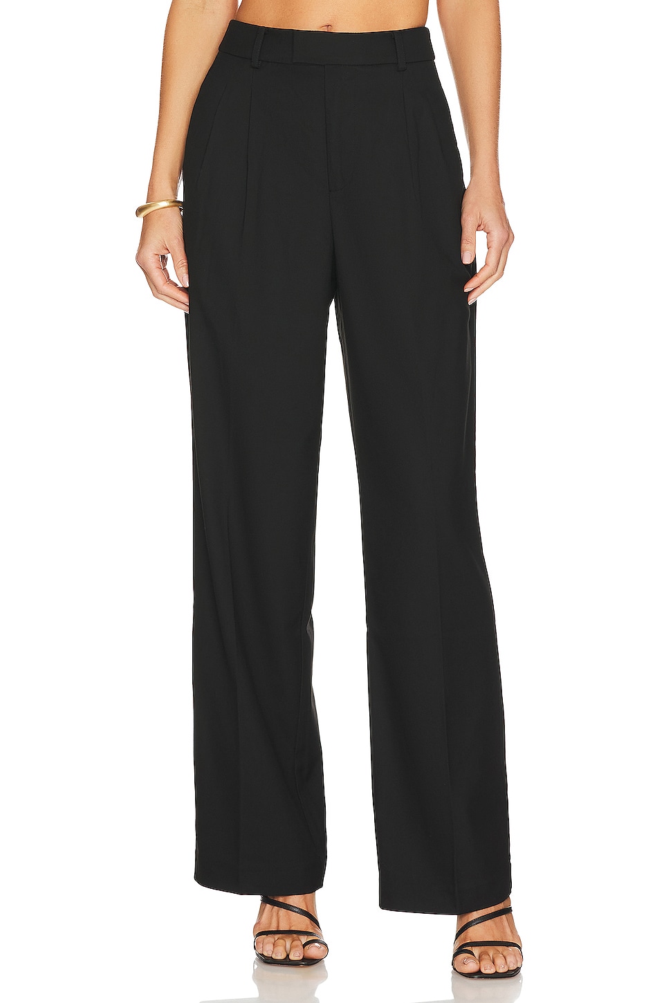 Rails Marnie Straight Pant in Black Twill | REVOLVE