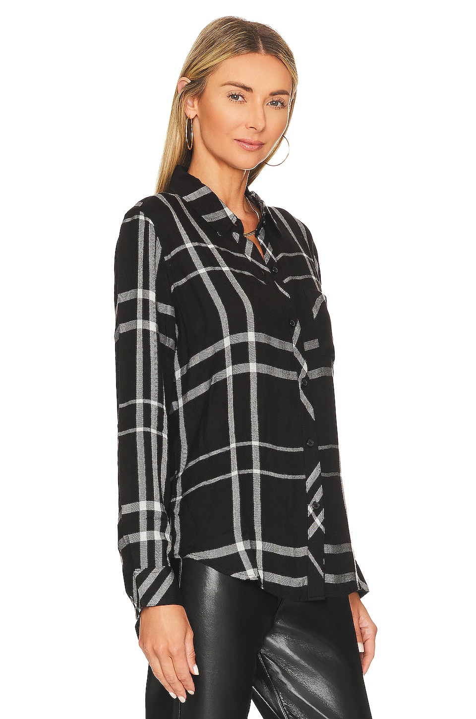 Rails Hunter Top in Black Sterling | REVOLVE