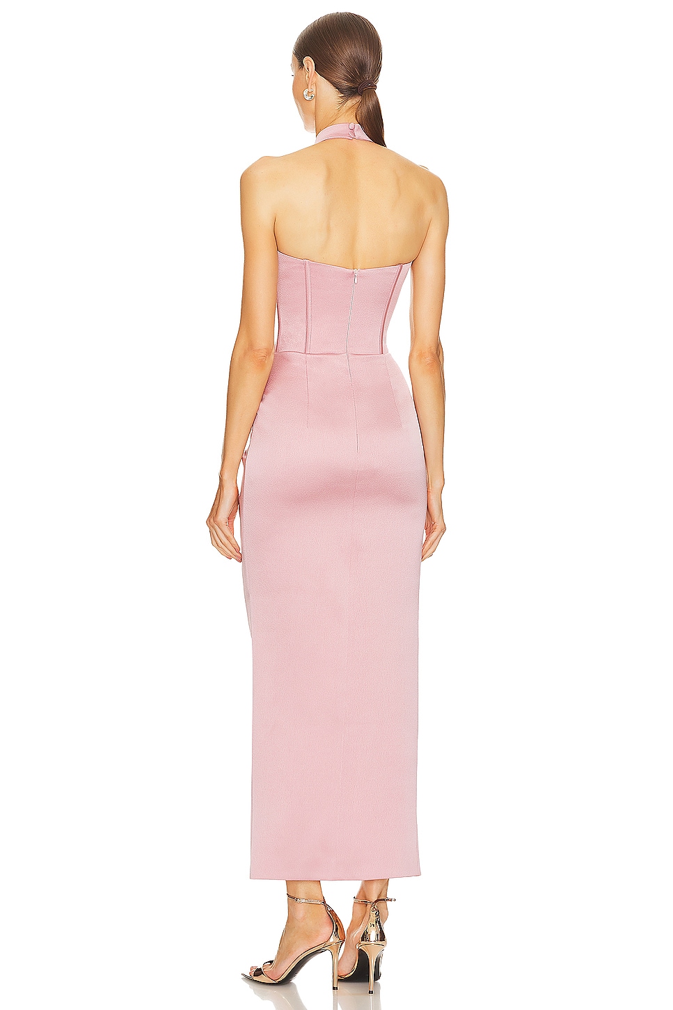 Rasario - Draped Midi Dress | Plush