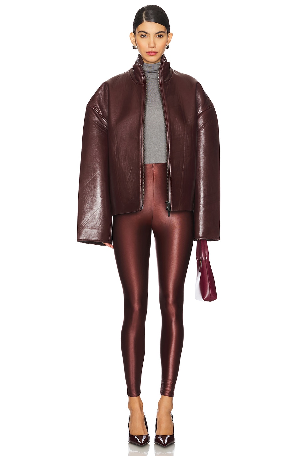 Bonded Leather Jacket