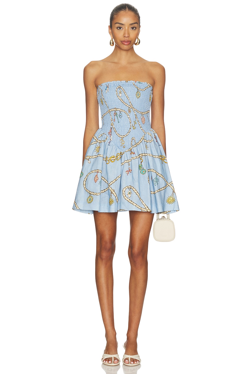 floral flare mini dress Ryder Fit & Flare Mini Dress