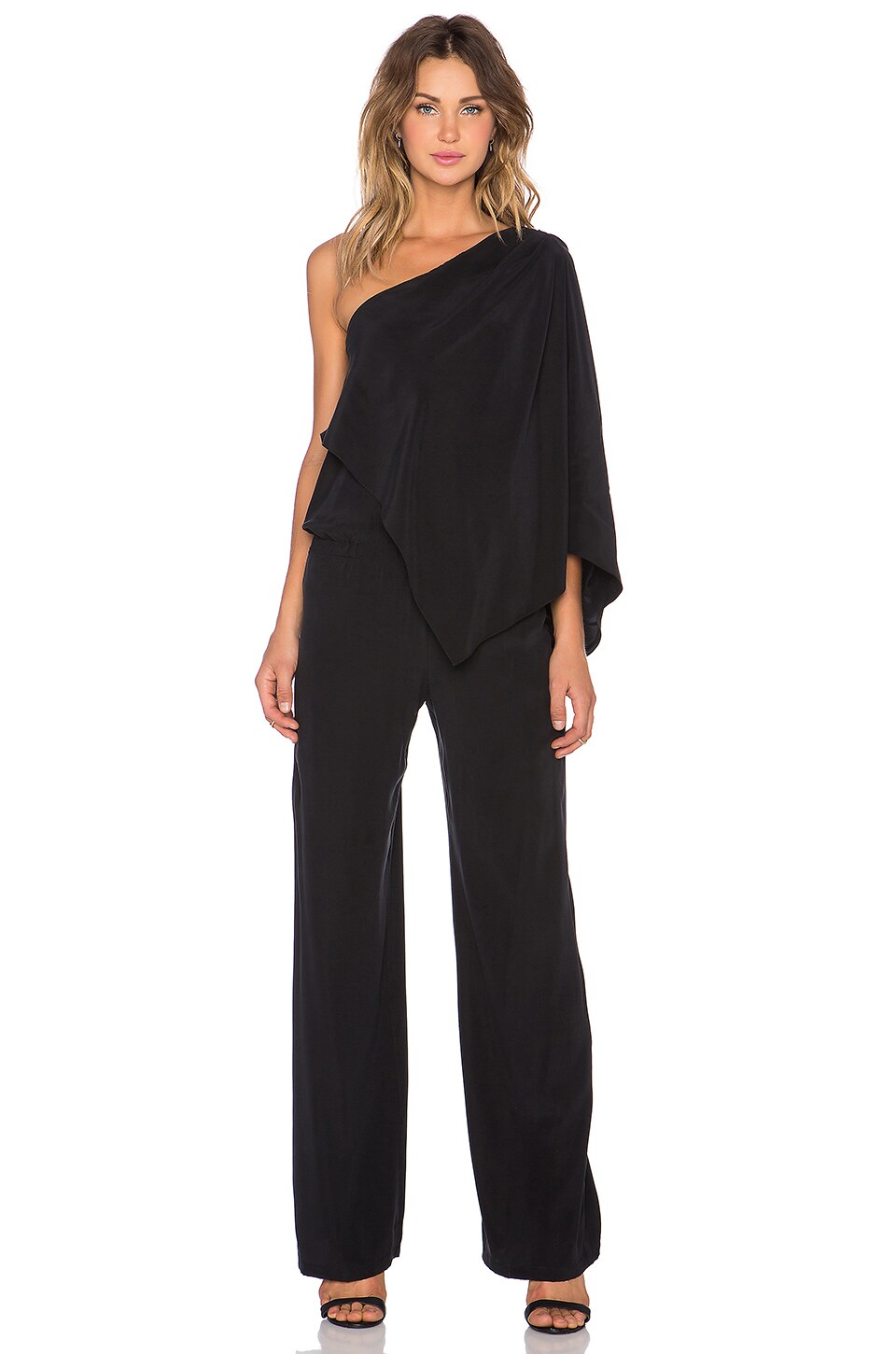 ramy brook one shoulder jumpsuit