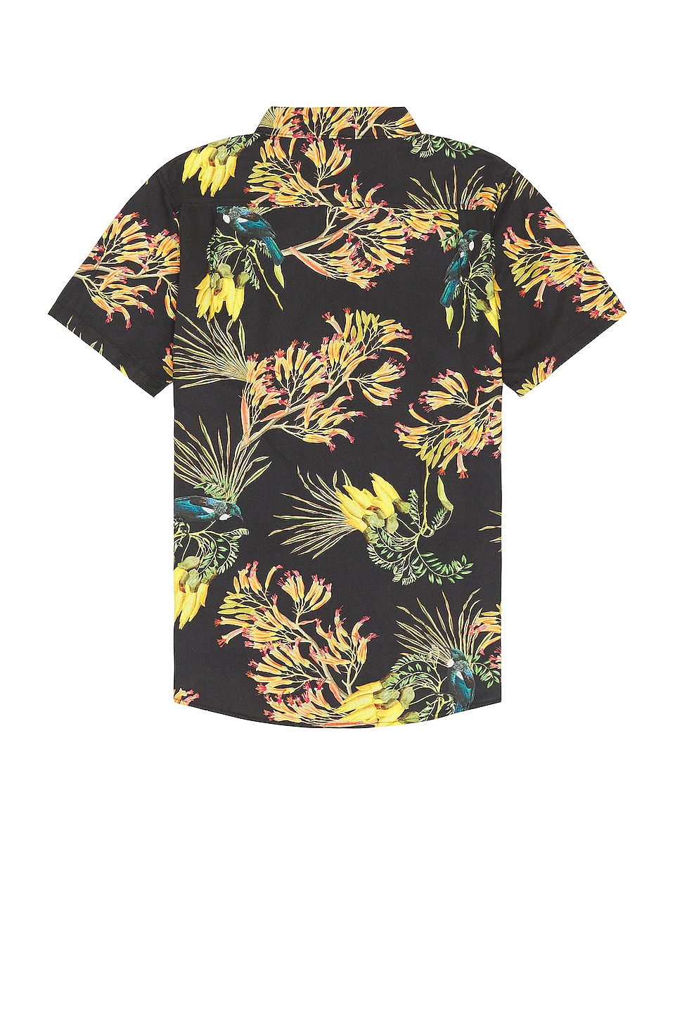 ROARK Journey Tui Floral Shirt in Black