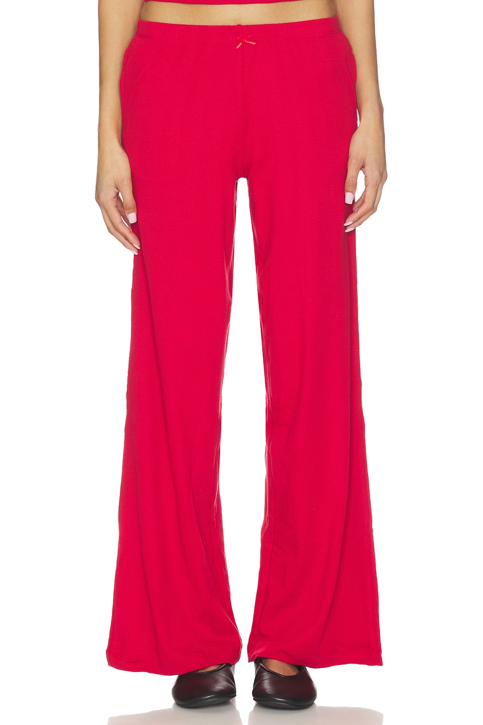Pointelle Crop Pant