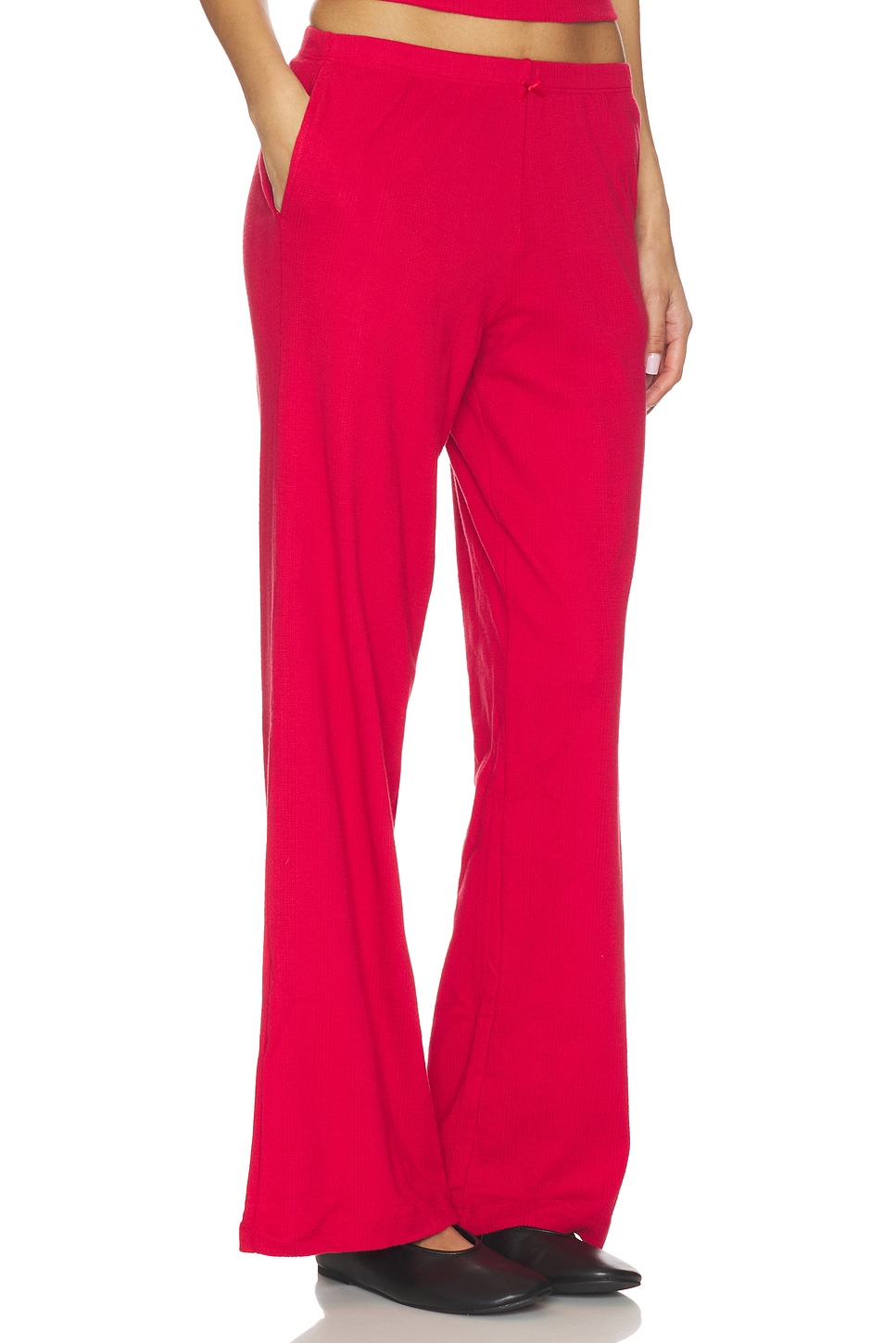 Pointelle Crop Pant - thumbnail 2