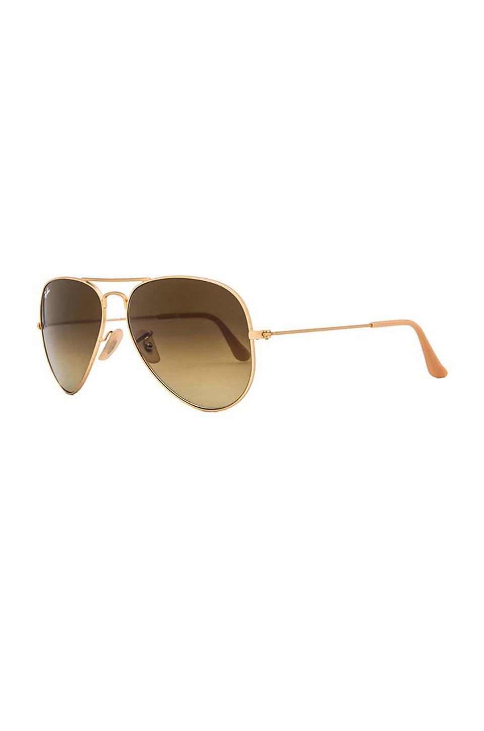 Ray-Ban Aviator Gradient in Gold & Brown Gradient