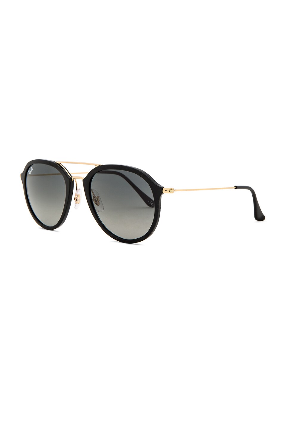 Ray-Ban Classic Pilot in Black & Grey Gradiant