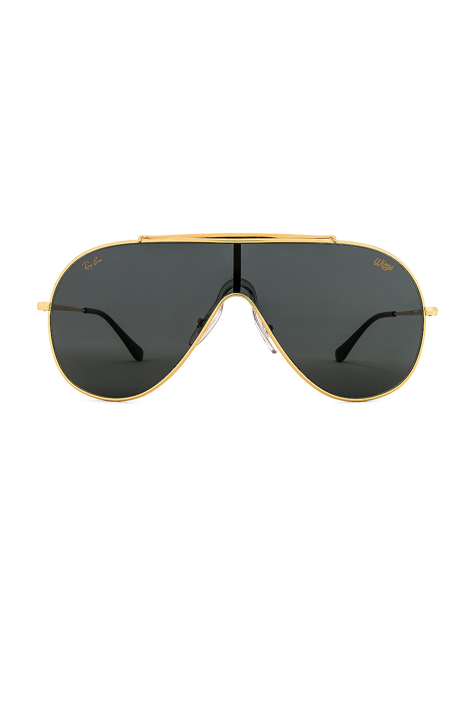 Ray-Ban Pilot in Gold | REVOLVE