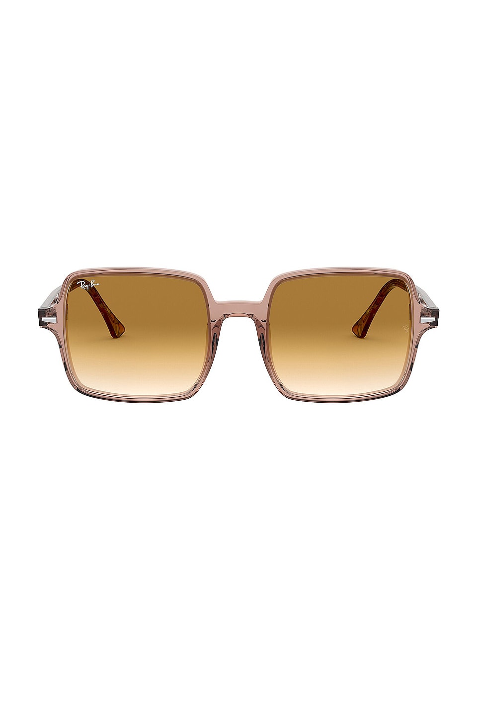 Ray-Ban square sunglasses in gold/brown