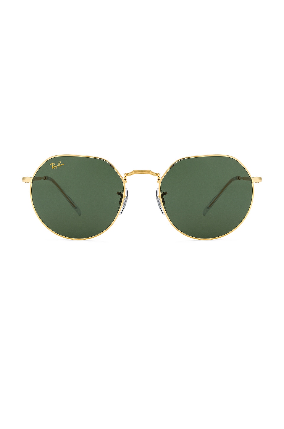 Ray-Ban Jack in Black & Green