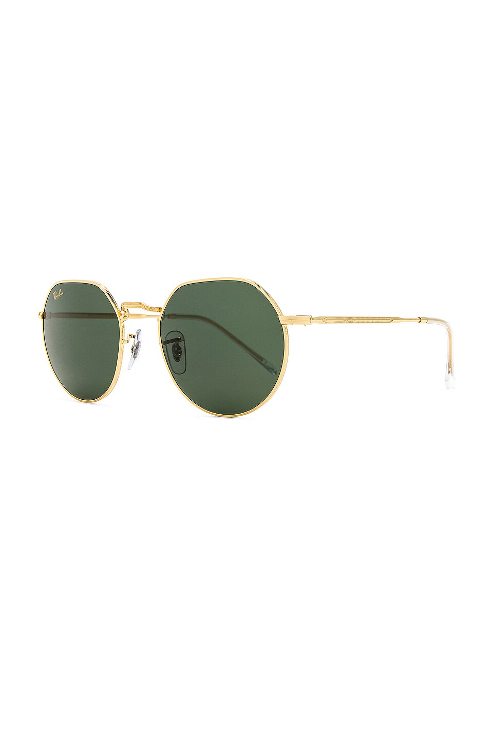 Ray-Ban Jack in Black & Green