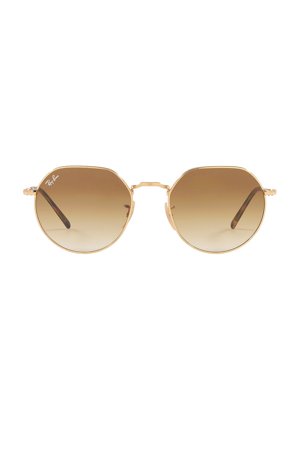 Ray Ban JACK Arista Clear Gradient Brown REVOLVE