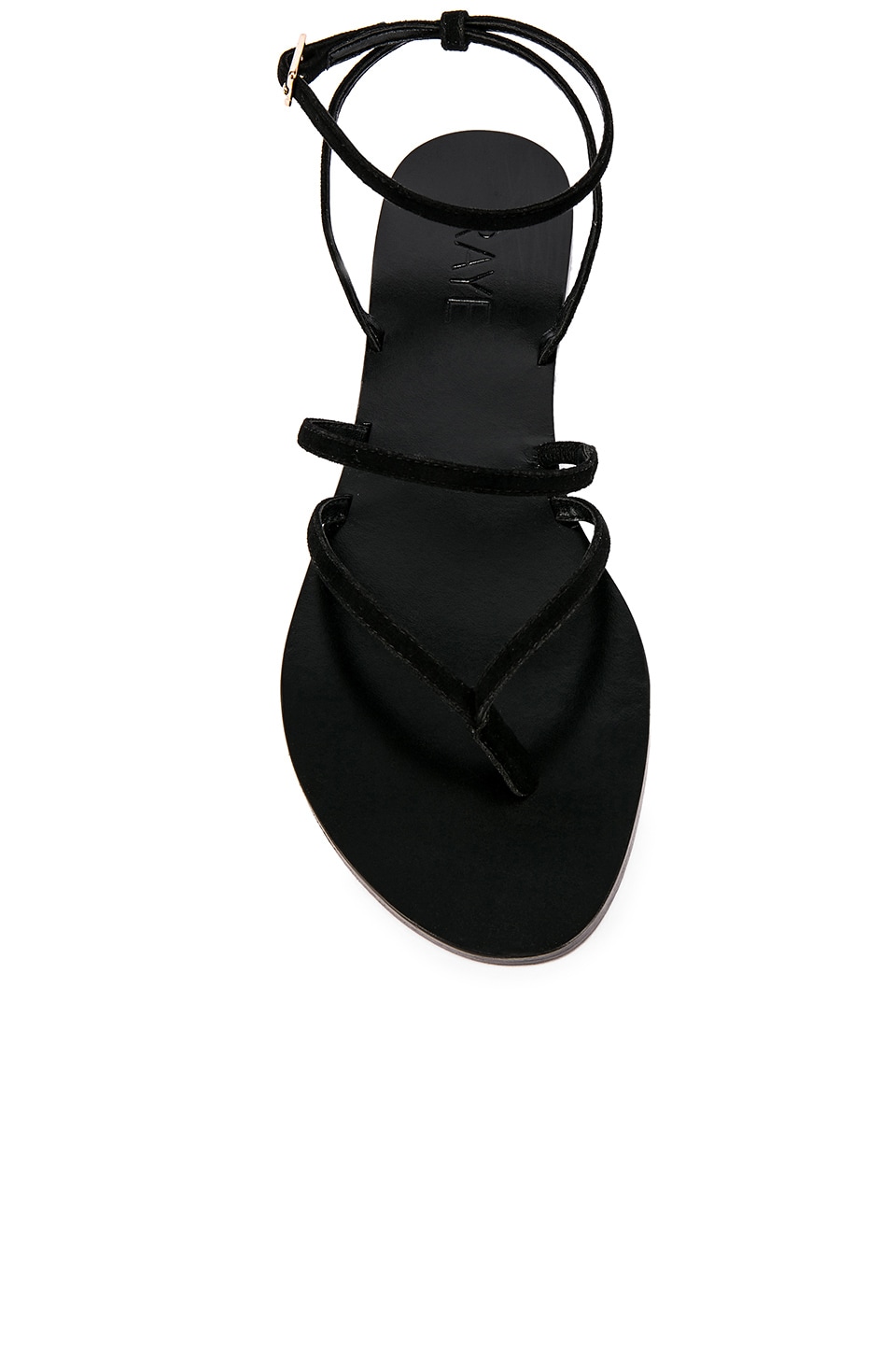 RAYE Void Sandal in Black | REVOLVE