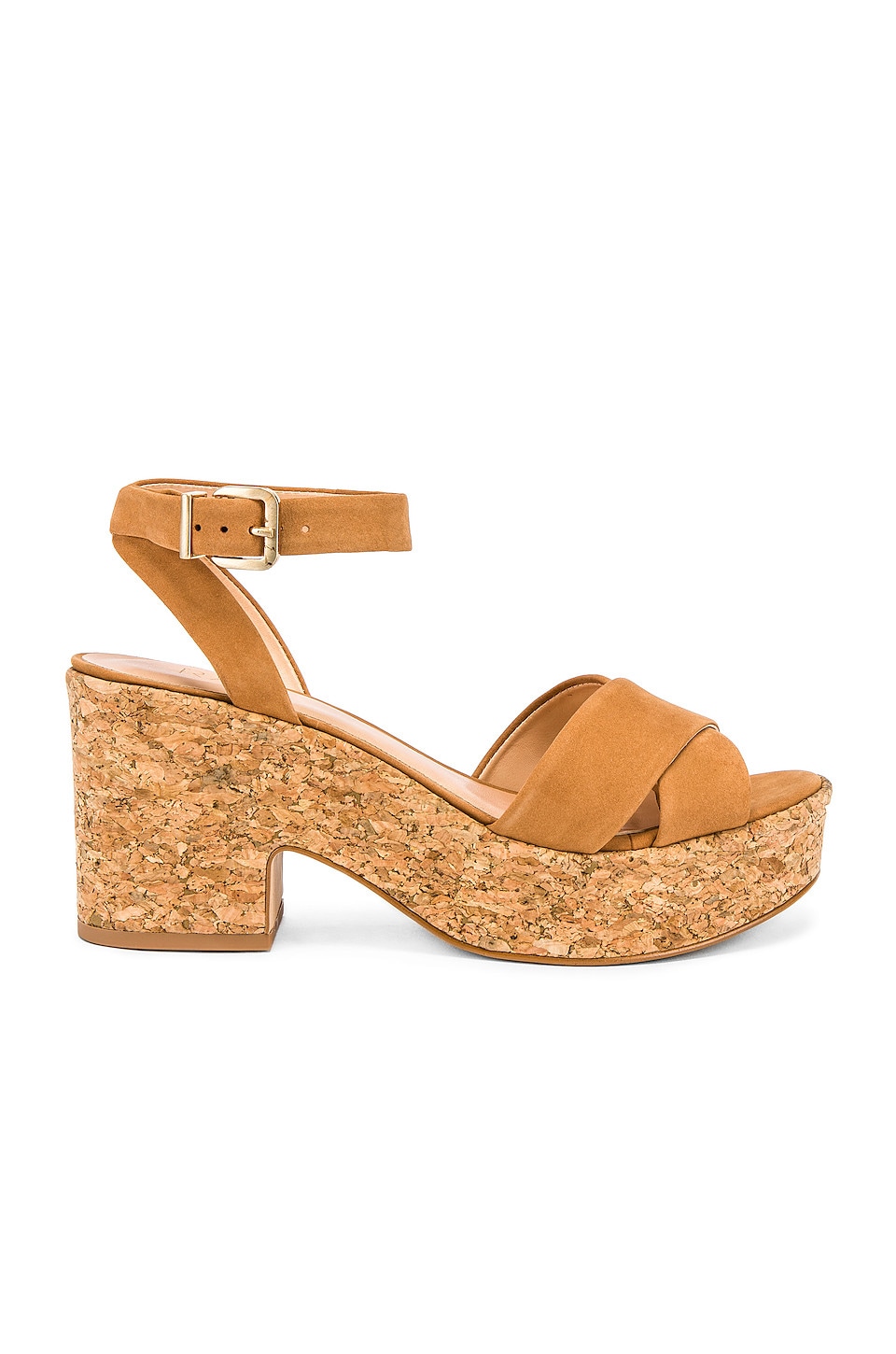 RAYE Dame Wedge in Cognac | REVOLVE