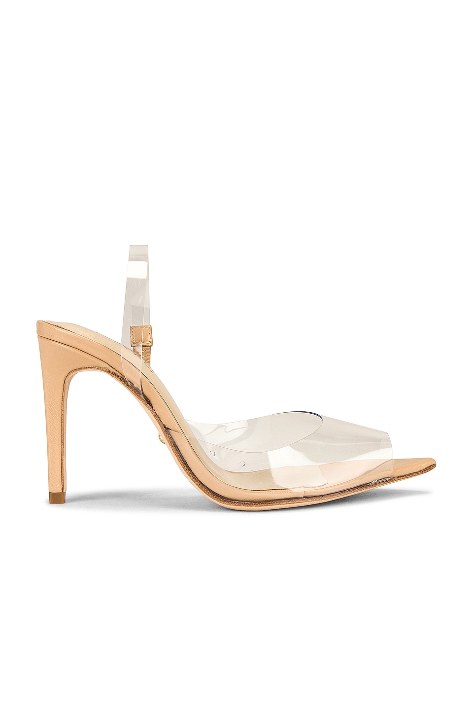 Nude shop midi heels