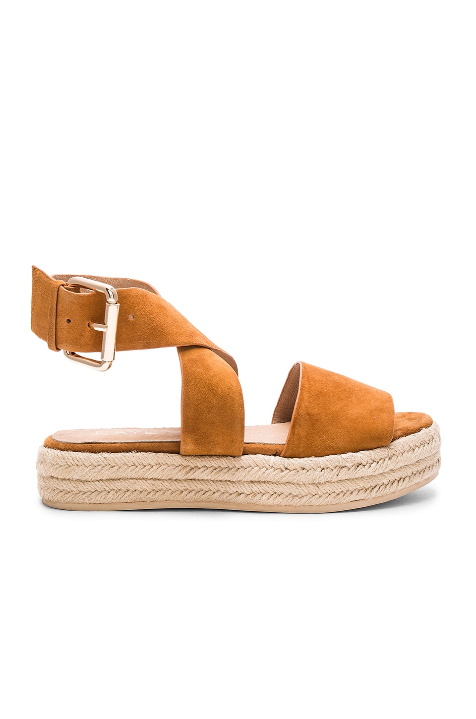 RAYE Drew Sandal in Whiskey | REVOLVE