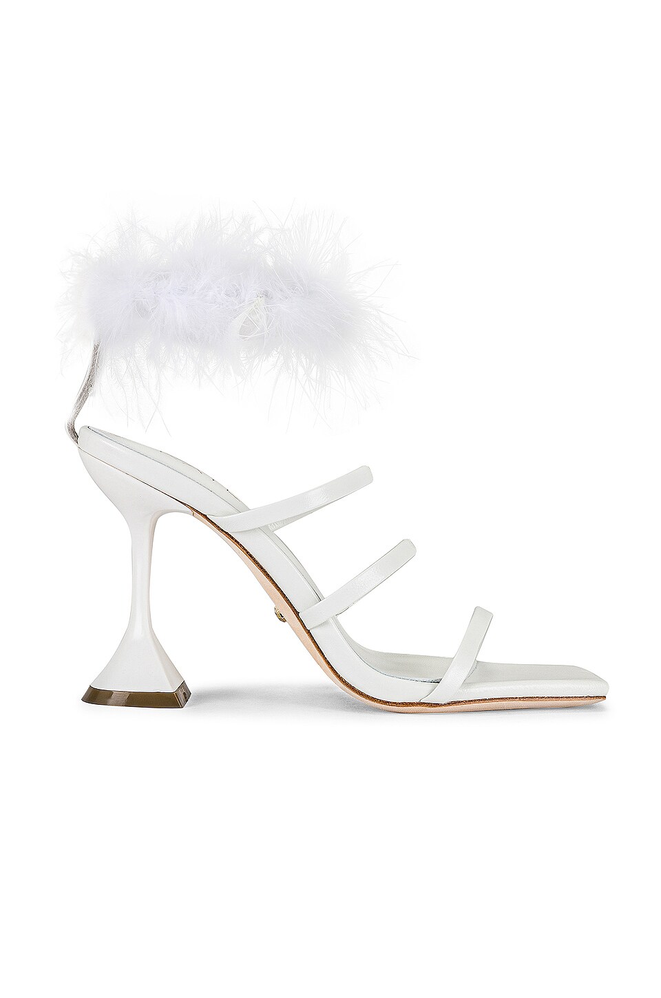 RAYE Zula Heel in White