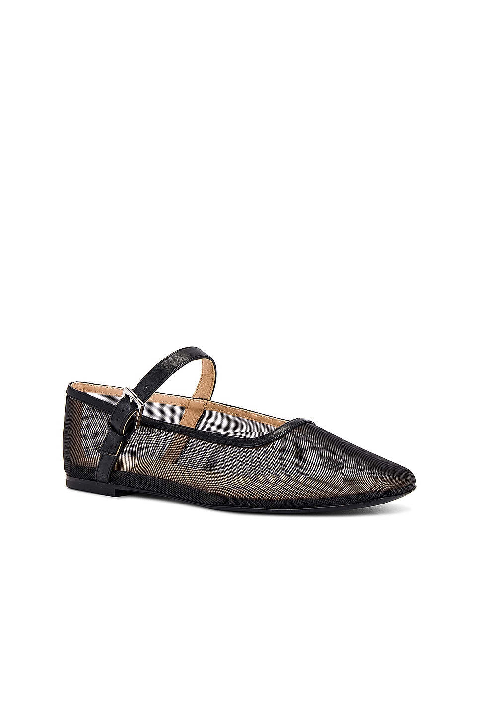 RAYE Lin Flats in Black Mesh | REVOLVE
