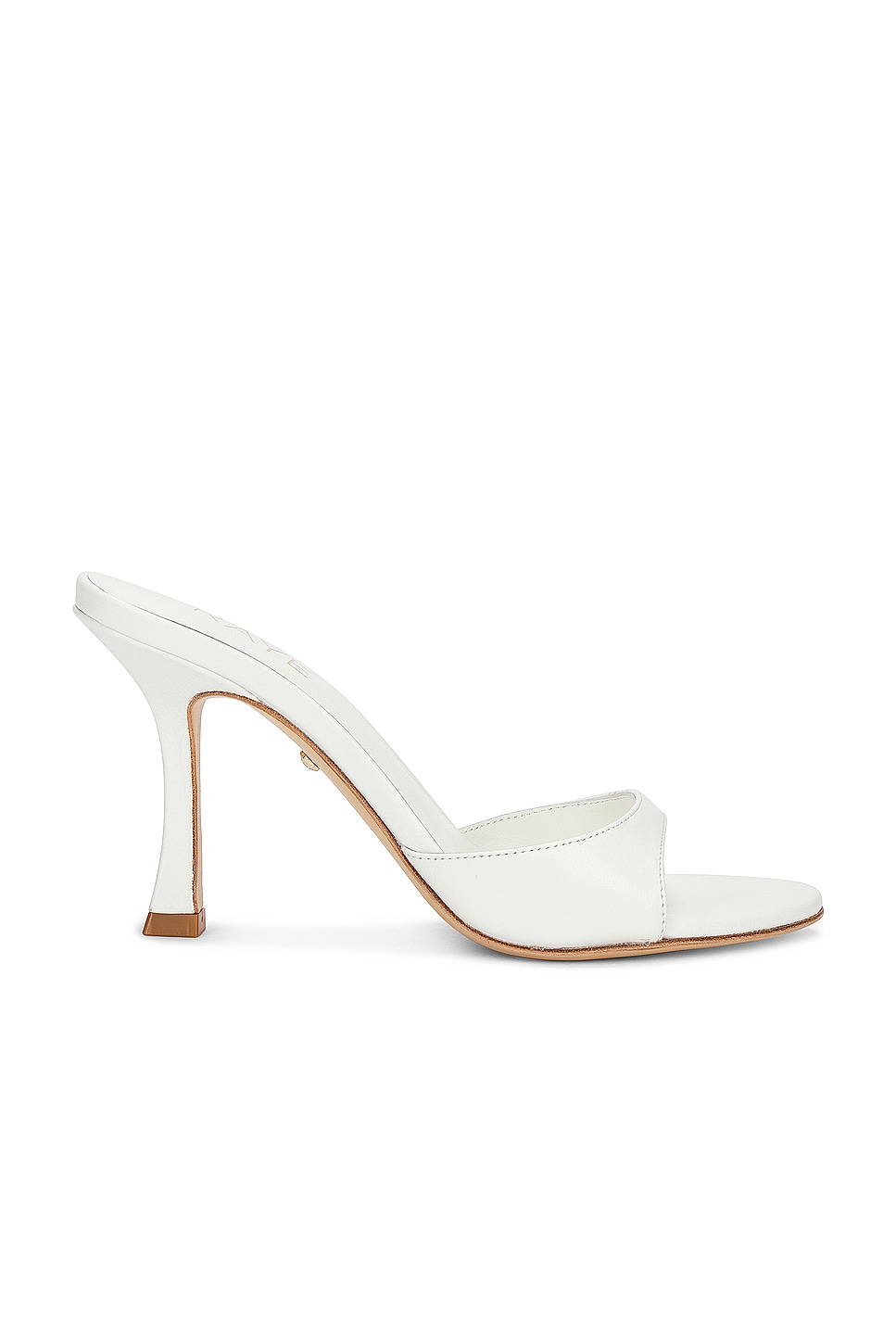 RAYE Revolve White Square Toe top Heel