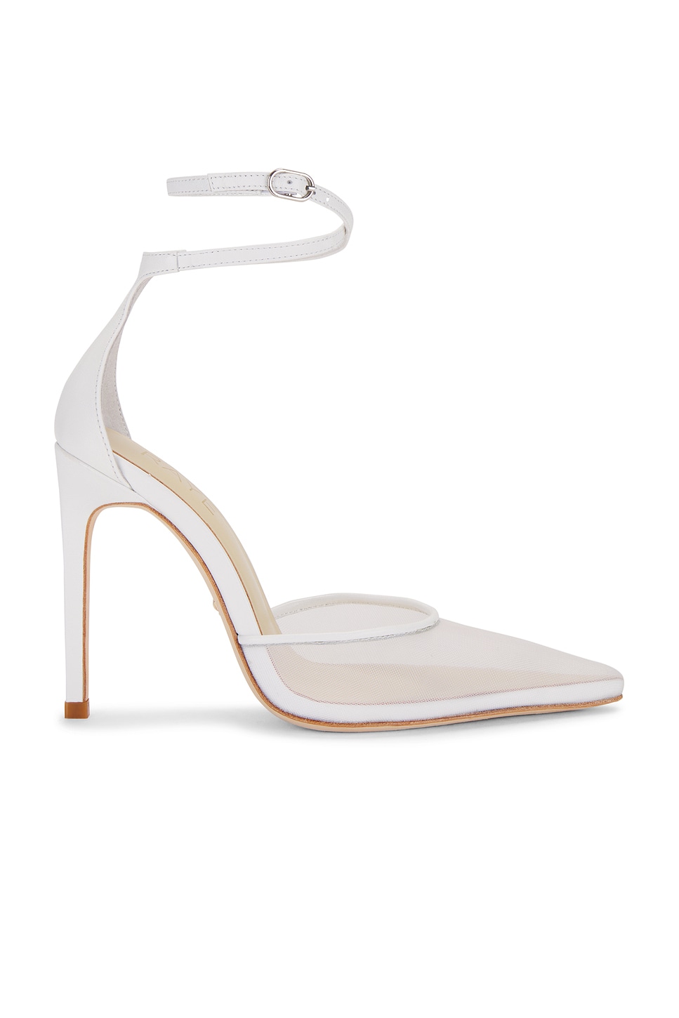 Dania Pump in White Mesh View 1 of 5