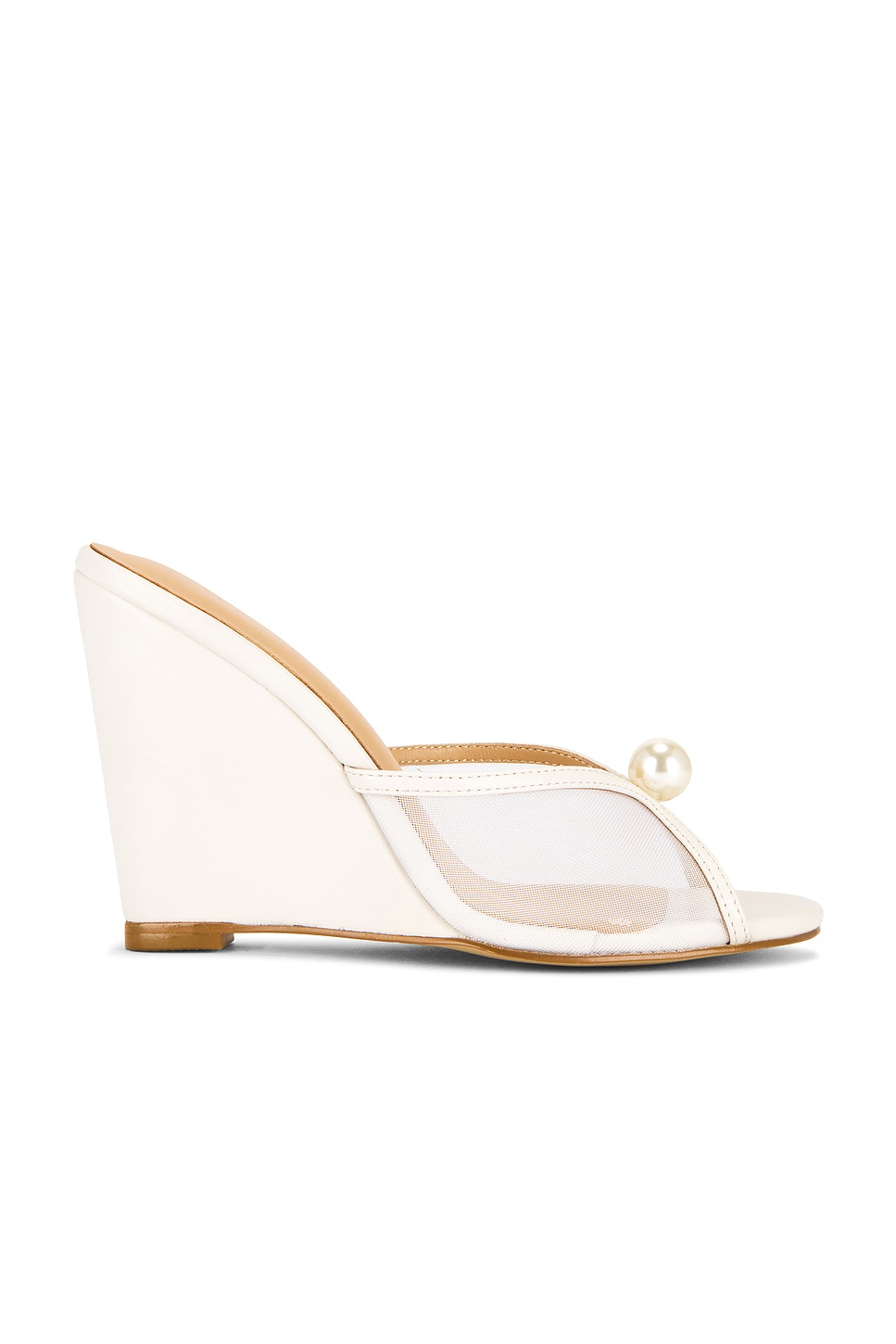 Luci Wedge in Ivory View 1 of 5