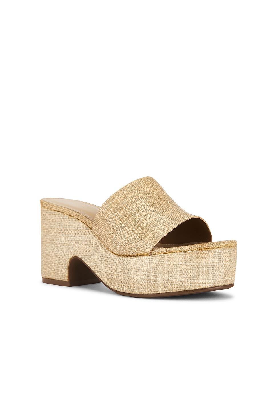 RAYE Spencer Platform in Raffia | REVOLVE